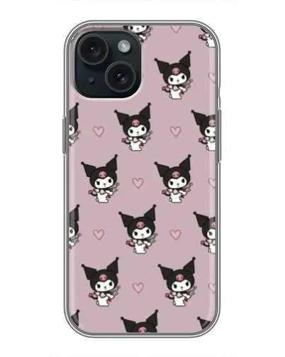 Чохол для iPhone 14 з картинкою «Kuromi — нічний сон»