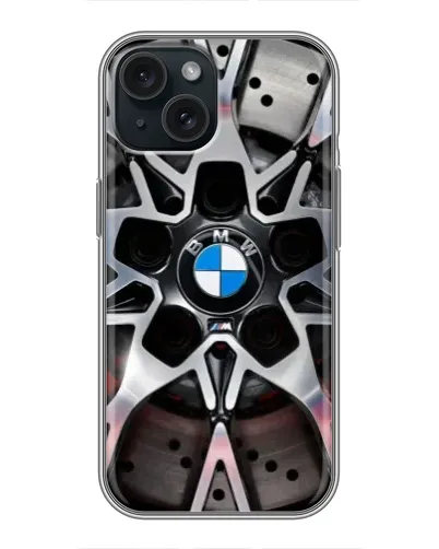 Чохол для iPhone 14 з картинкою «BMW — деталь диска»