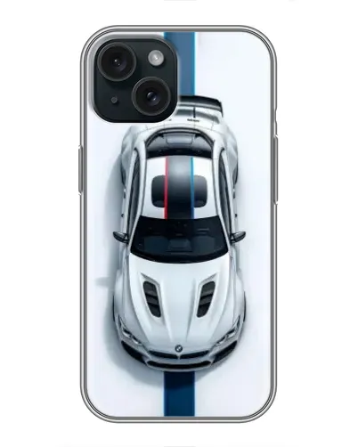 Чохол для iPhone 14 з картинкою «Вид зверху — BMW M»