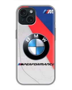 Чохол для iPhone 14 з картинкою «BMW Performance стиль»