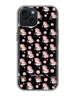 Чохол для iPhone 14 з картинкою «Magic Unicorn паттерн»