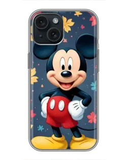 Чохол для iPhone 14 з картинкою «Осінній Mickey Mouse»