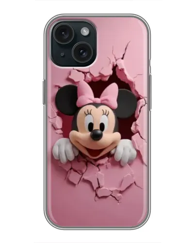 Чохол для iPhone 14 з картинкою «Мінні крізь стіну» Чохол для iPhone 14 з картинкою «Мінні крізь стіну»