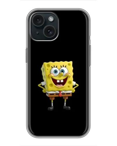Чехол для iPhone 14 с картинкой «Классический Губка Боб» Чехол для iPhone 14 с картинкой «Классический Губка Боб»