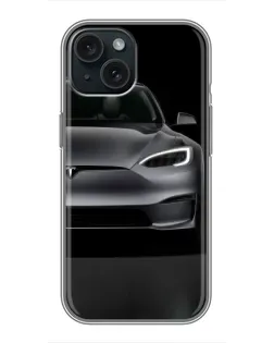 Чохол для iPhone 14 з картинкою «Tesla Model S Look» Чохол для iPhone 14 з картинкою «Tesla Model S Look»