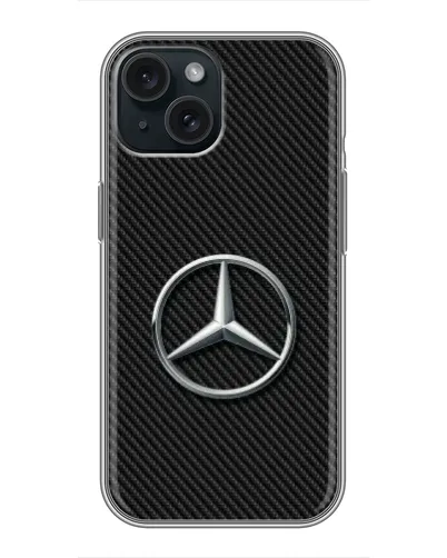 Чохол для iPhone 14 з картинкою «Карбоновий Mercedes стиль» Чохол для iPhone 14 з картинкою «Карбоновий Mercedes стиль»