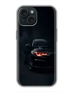 Чохол для iPhone 14 з картинкою «Audi — хижий погляд»