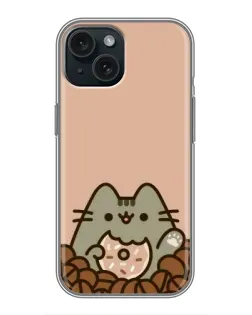 Чохол для iPhone 14 з картинкою «Кавовий Пушин»