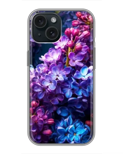 Чехол для iPhone 14 с картинкой «Сиреневый цвет»