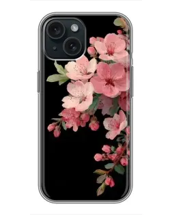 Чехол для iPhone 14 с картинкой «Розовая ветка сакуры» Чехол для iPhone 14 с картинкой «Розовая ветка сакуры»