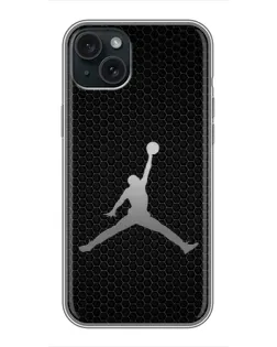 Чохол для iPhone 14 Plus з картинкою «Jordan Dark Carbon»