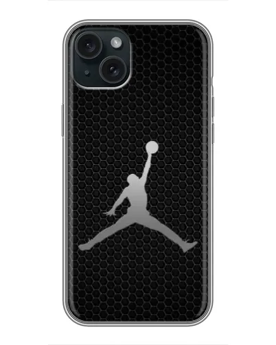 Чохол для iPhone 14 Plus з картинкою «Jordan Dark Carbon»