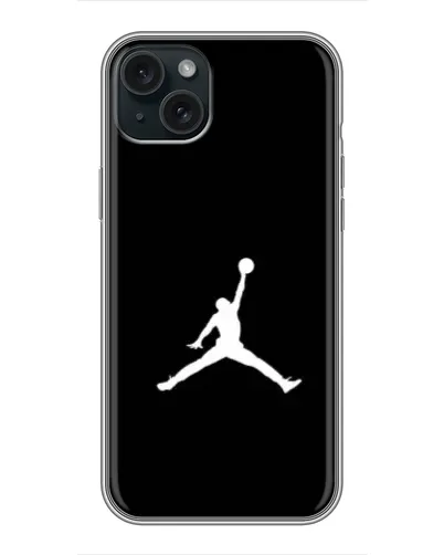 Чохол для iPhone 14 Plus з картинкою «Jordan Silhouette»