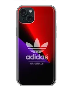 Чехол для iPhone 14 Plus с картинкой «Adidas Red Neon» Чехол для iPhone 14 Plus с картинкой «Adidas Red Neon»