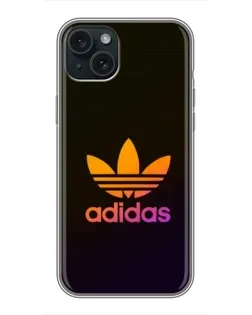 Чехол для iPhone 14 Plus с картинкой «Градиент Adidas»