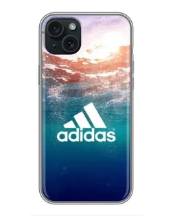 Чехол для iPhone 14 Plus с картинкой «Океанская глубина адидас»