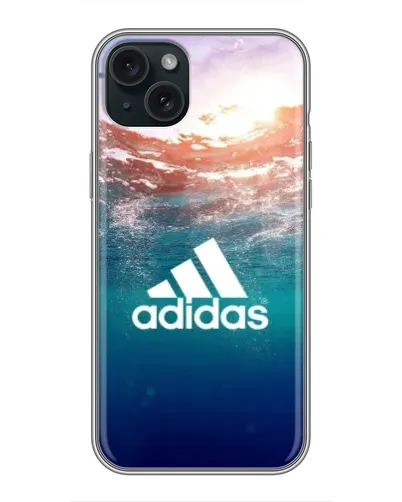 Чехол для iPhone 14 Plus с картинкой «Океанская глубина адидас»
