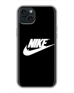 Чохол для iPhone 14 Plus з картинкою «Мазки фарби Nike»