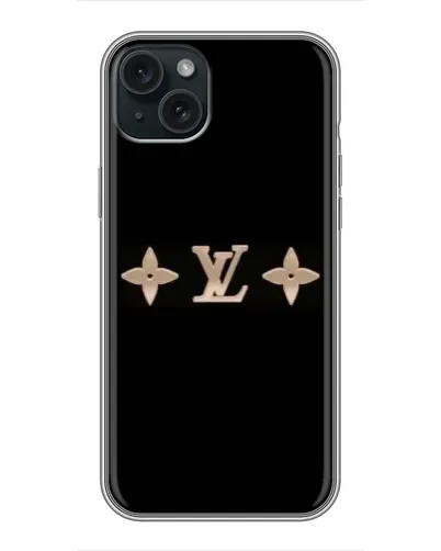 Чехол для iPhone 14 Plus с картинкой «Louis Vuitton — минимализм»