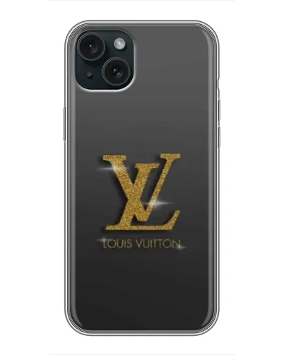 Чехол для iPhone 14 Plus с картинкой «Градиент Louis Vuitton»