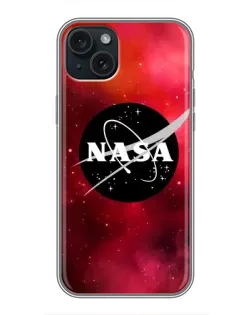 Чехол для iPhone 14 Plus с картинкой «NASA — красная туманность» Чехол для iPhone 14 Plus с картинкой «NASA — красная туманность»