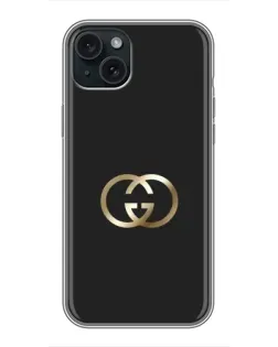 Чехол для iPhone 14 Plus с картинкой «Минимализм Gucci»