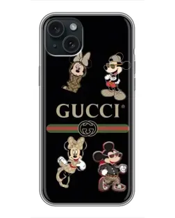 Чохол для iPhone 14 Plus з картинкою «Gucci — герої Disney та монограма» Чохол для iPhone 14 Plus з картинкою «Gucci — герої Disney та монограма»