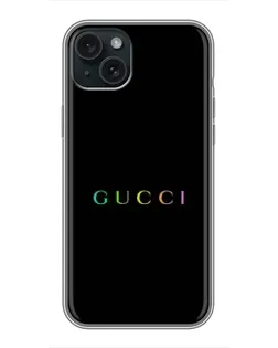 Чохол для iPhone 14 Plus з картинкою «Gucci — неоновий мінімалізм» Чохол для iPhone 14 Plus з картинкою «Gucci — неоновий мінімалізм»