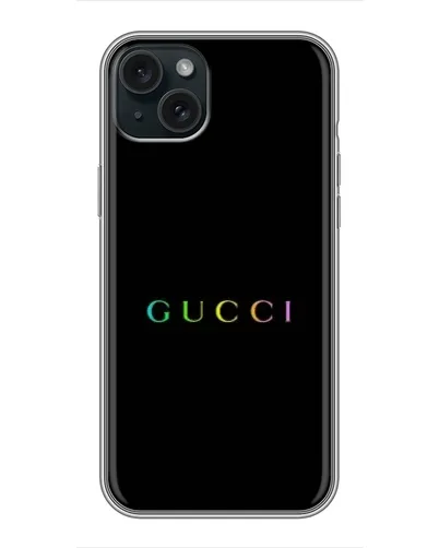Чехол для iPhone 14 Plus с картинкой «Gucci — неоновый минимализм» Чехол для iPhone 14 Plus с картинкой «Gucci — неоновый минимализм»