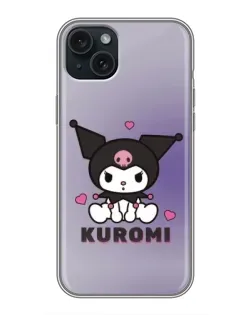 Чохол для iPhone 14 Plus з картинкою «Kuromi — фіолетовий арт» Чохол для iPhone 14 Plus з картинкою «Kuromi — фіолетовий арт»