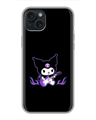 Чехол для iPhone 14 Plus с картинкой «Электрическая Kuromi»
