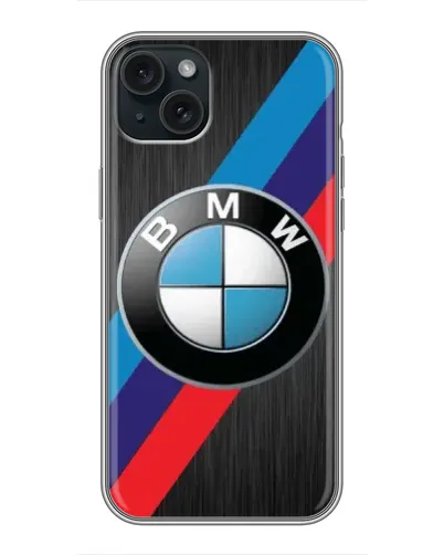 Чохол для iPhone 14 Plus з картинкою «BMW M-stripes стиль»