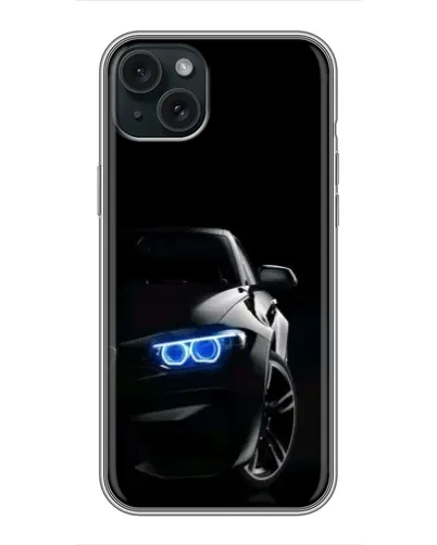 Чохол для iPhone 14 Plus з картинкою «BMW — нічний погляд» Чохол для iPhone 14 Plus з картинкою «BMW — нічний погляд»