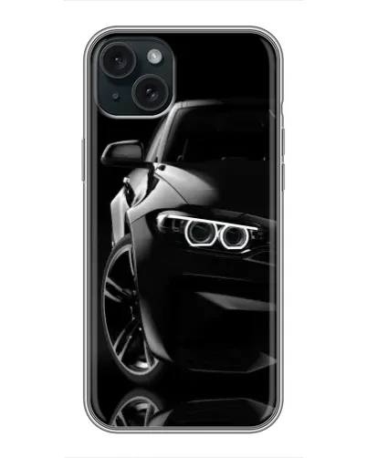 Чохол для iPhone 14 Plus з картинкою «Чорна BMW — профіль» Чохол для iPhone 14 Plus з картинкою «Чорна BMW — профіль»