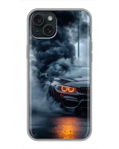 Чохол для iPhone 14 Plus з картинкою «BMW M-Power — абстракція» Чохол для iPhone 14 Plus з картинкою «BMW M-Power — абстракція»