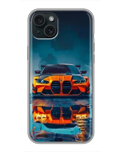Чохол для iPhone 14 Plus з картинкою «BMW — золота емблема» Чохол для iPhone 14 Plus з картинкою «BMW — золота емблема»