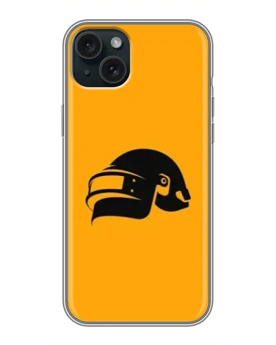 Чохол для iPhone 14 Plus з картинкою «PUBG — золотий шолом» Чохол для iPhone 14 Plus з картинкою «PUBG — золотий шолом»