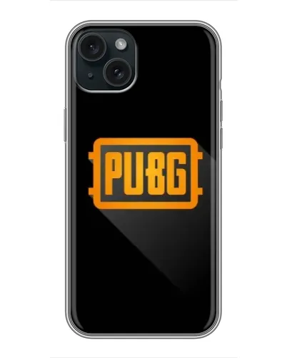 Чохол для iPhone 14 Plus з картинкою «PUBG — рамка лого» Чохол для iPhone 14 Plus з картинкою «PUBG — рамка лого»