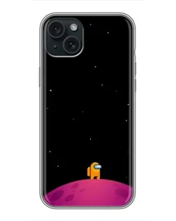 Чохол для iPhone 14 Plus з картинкою «Самотній герой на планеті»