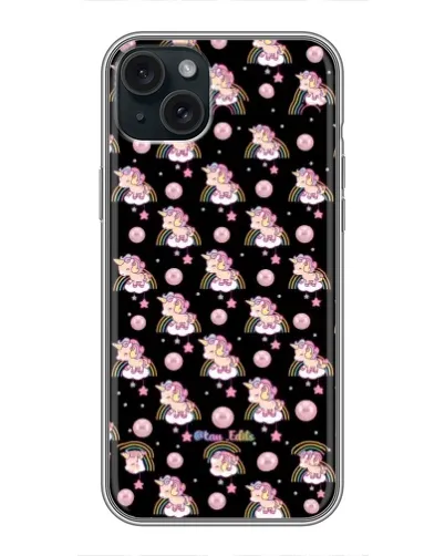 Чохол для iPhone 14 Plus з картинкою «Magic Unicorn паттерн»