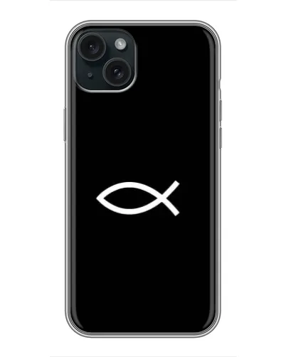 Чехол для iPhone 14 Plus с картинкой «Символ рыбы Jesus» Чехол для iPhone 14 Plus с картинкой «Символ рыбы Jesus»