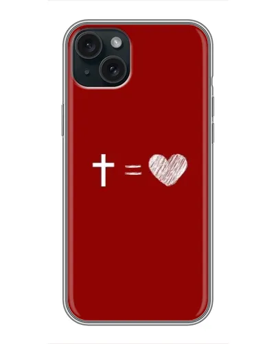 Чехол для iPhone 14 Plus с картинкой «Уравнение любви» Чехол для iPhone 14 Plus с картинкой «Уравнение любви»