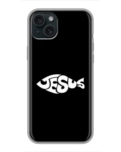 Чехол для iPhone 14 Plus с картинкой «Рыба Jesus» Чехол для iPhone 14 Plus с картинкой «Рыба Jesus»
