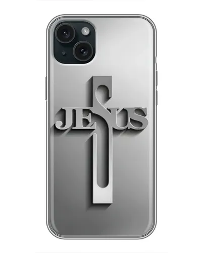 Чехол для iPhone 14 Plus с картинкой «Металлический крест Jesus» Чехол для iPhone 14 Plus с картинкой «Металлический крест Jesus»