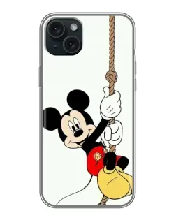 Чехол для iPhone 14 Plus с картинкой «Mickey на канате» Чехол для iPhone 14 Plus с картинкой «Mickey на канате»