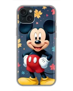 Чехол для iPhone 14 Plus с картинкой «Осенний Mickey Mouse»