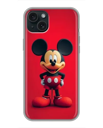 Чехол для iPhone 14 Plus с картинкой «Mickey в полный рост»