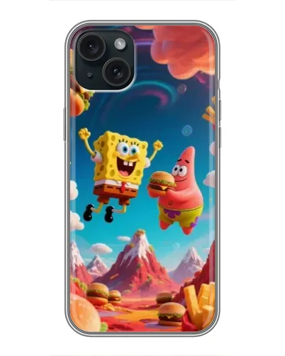 Чохол для iPhone 14 Plus з картинкою «Космічний фастфуд» Чохол для iPhone 14 Plus з картинкою «Космічний фастфуд»
