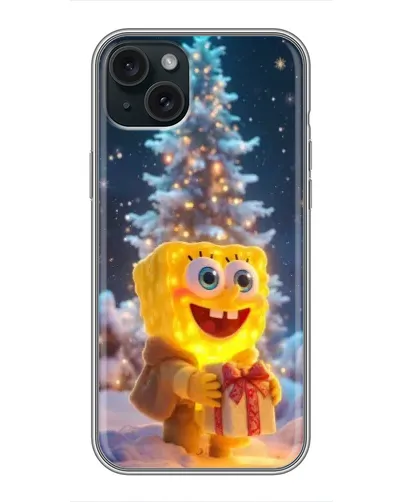 Чохол для iPhone 14 Plus з картинкою «Різдвяний Спанч Боб» Чохол для iPhone 14 Plus з картинкою «Різдвяний Спанч Боб»