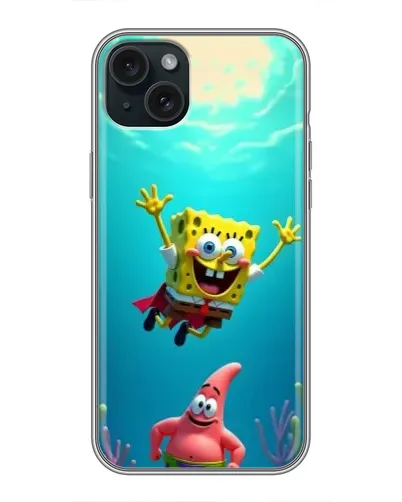 Чохол для iPhone 14 Plus з картинкою «Спанч Боб під водою» Чохол для iPhone 14 Plus з картинкою «Спанч Боб під водою»